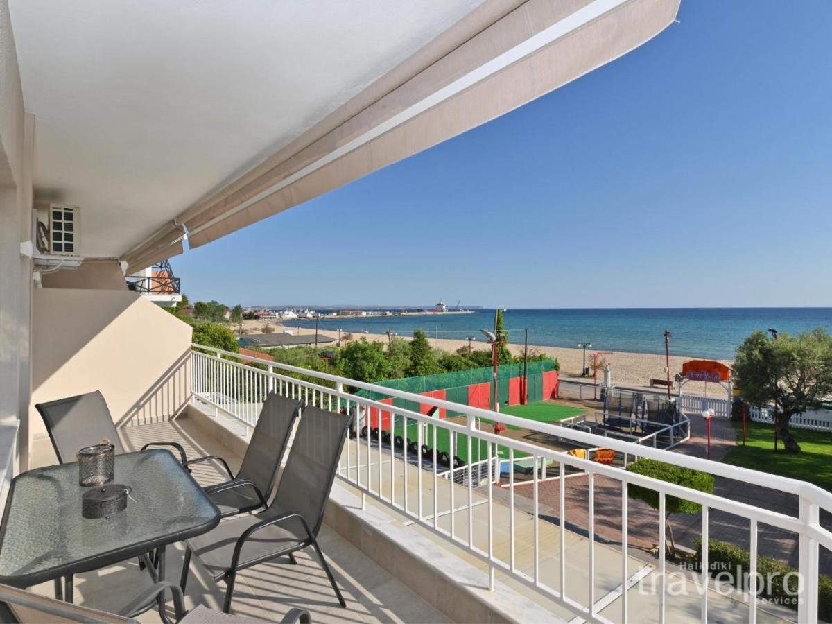 Sabbia Apartments Seafront By Rentalspro Services - Nea Moudania Halkidiki Exterior foto